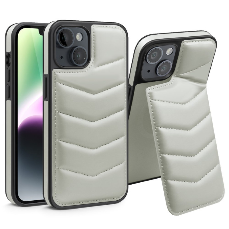 iPhone Cover 14 MagSafe RFID Kartenhalter Quilted