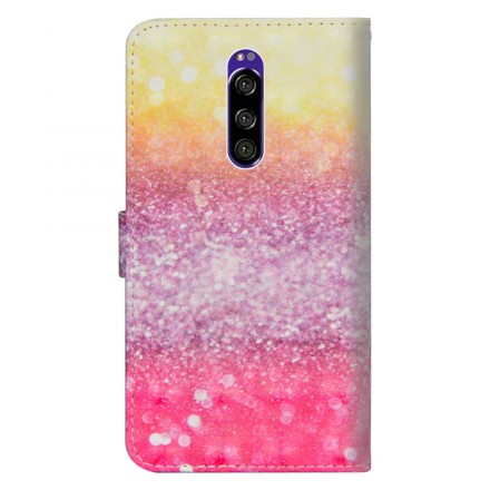 Hülle Sony Xperia 1 Gradient Glitter Magentas