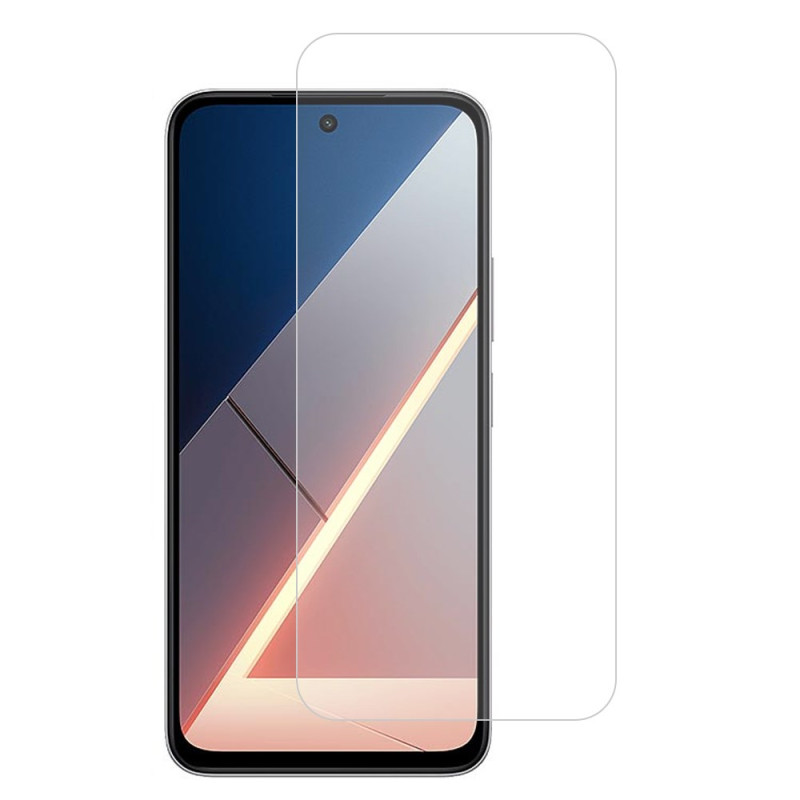 Schutz aus gehärtetem Glas für das Display des Poco M7 4G