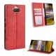 Flip Cover Sony Xperia 10 Kunstleder Vintage Uni