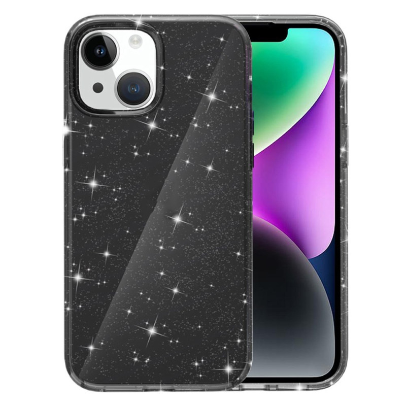 iPhone Cover 14 / 13 Transluzent Glitter