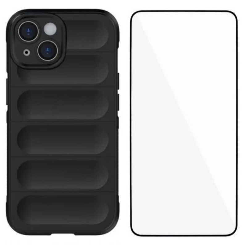 Rutschfestes iPhone 14 Cover mit Bildschirmschutz