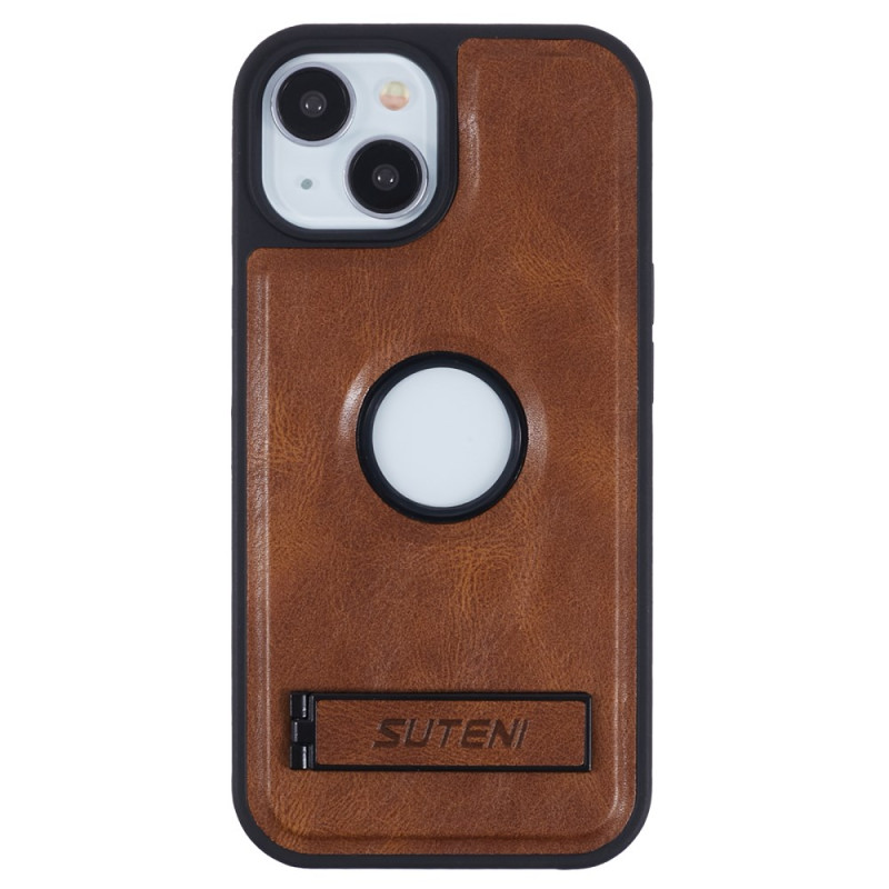 MagSafe iPhone 14 Cover in Lederoptik mit integriertem Ständer