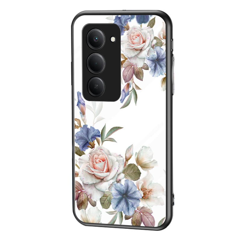 Xiaomi Redmi 15 4G Panzerglas
 Cover Blumen
