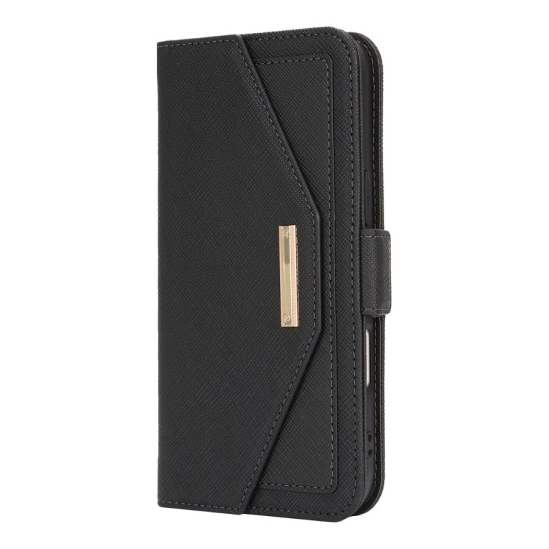 iPhone 17 Hülle Brieftasche mit Schulterriemen und Spiegel
