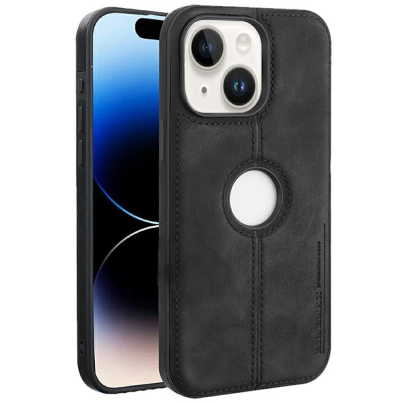 iPhone 13 Hülle in Lederoptik mit Logoausschnitt