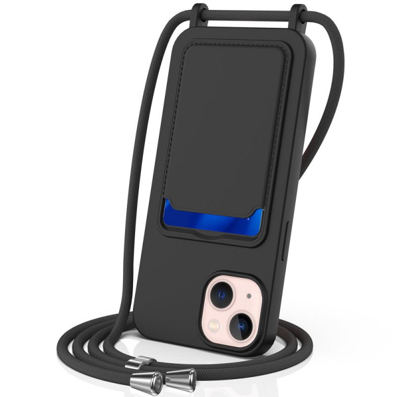 Kordelzughülle iPhone 13 Silikon Kartenhalter