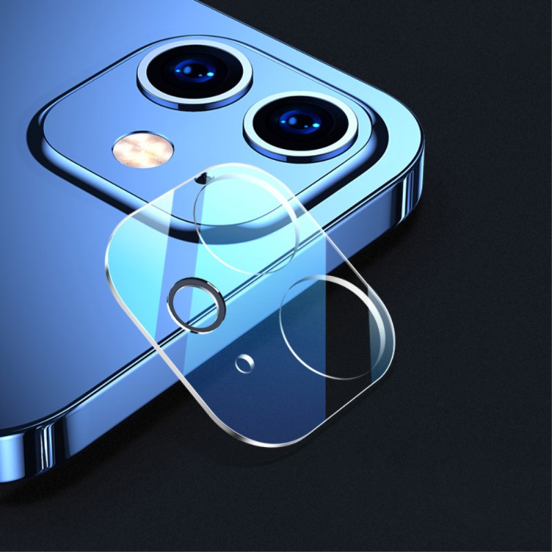 Lentille de Protection en Verre Trempé pour iPhone 12 (cercles noires)