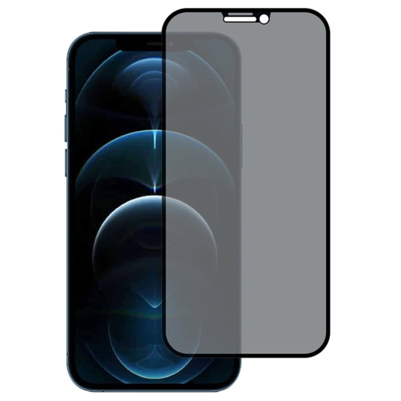Anti-Espion-Schutz aus gehärtetem Glas für das iPhone 12 Pro Max Display