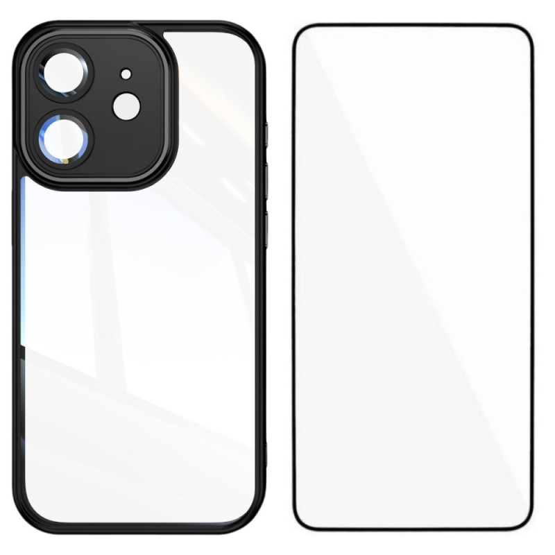 Verstärkte iPhone 12 Hülle mit Bildschirmschutz