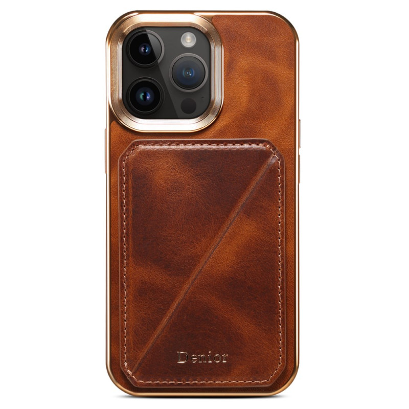 iPhone 12 / 12 Pro Cover Halter und Kartenhalter aus Leder