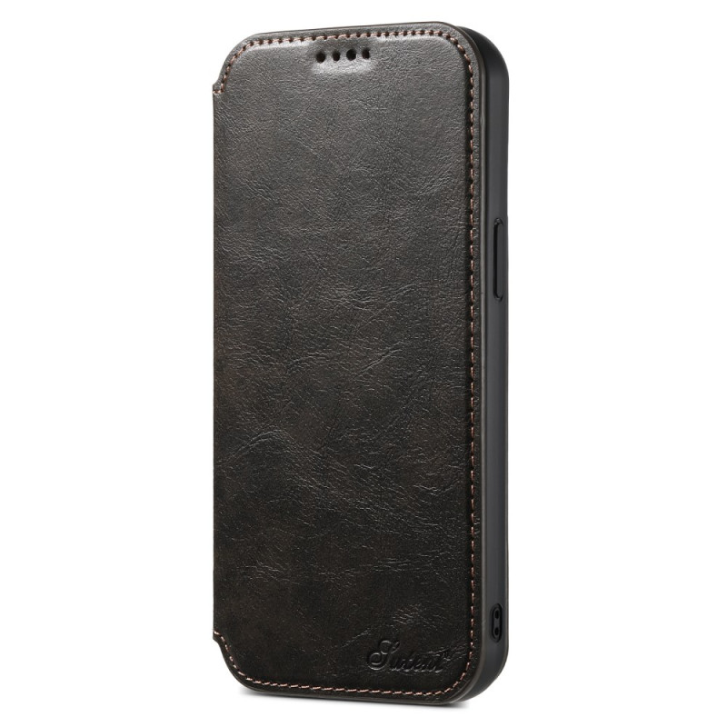 Flip Cover iPhone 12 / 12 Pro MagSafe Kunstleder