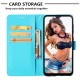 Samsung Galaxy A30 Miss Eule Tasche mit Riemen