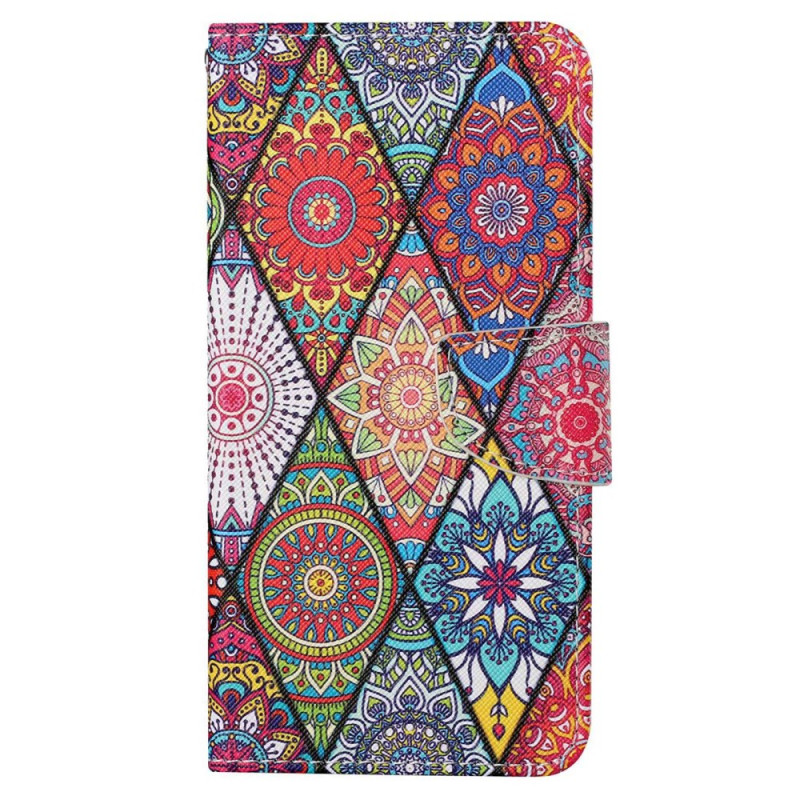 Housse iPhone 14 Plus Patchwork