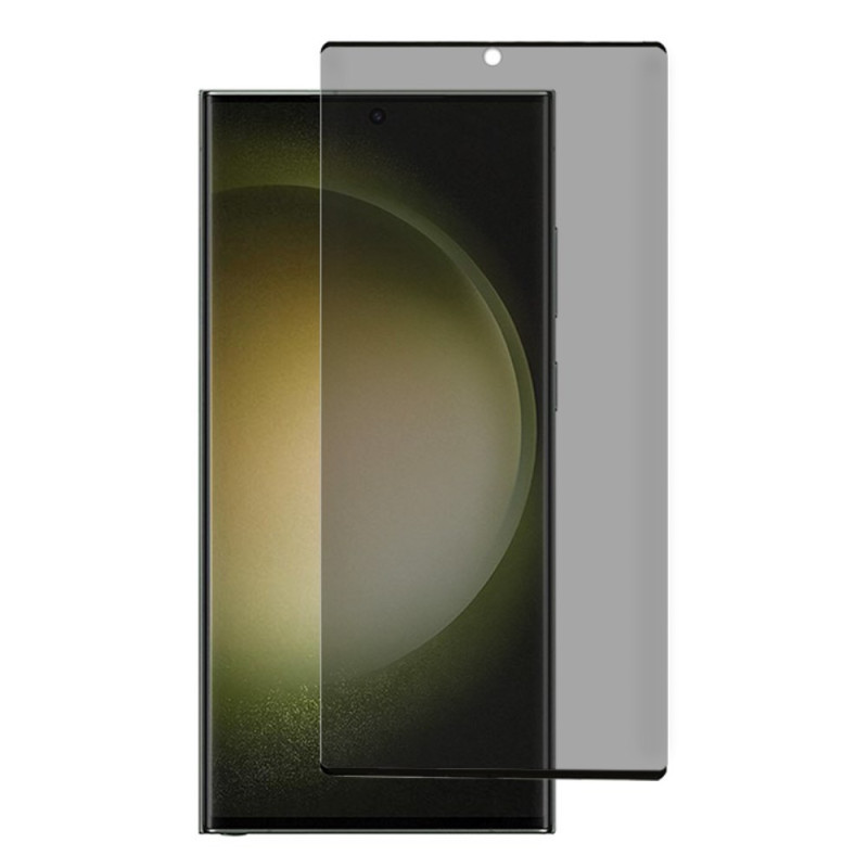 Anti-Espion Schutz aus gehärtetem Glas für Samsung Galaxy S23 Ultra 5G