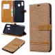 Hülle Samsung Galaxy A30 Stoff Und Lederoptik Hülle Samsung Galaxy A30 Stoff Und Lederoptik