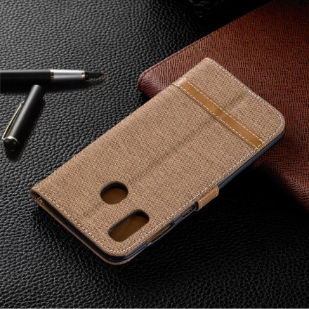 Hülle Samsung Galaxy A30 Stoff Und Lederoptik Hülle Samsung Galaxy A30 Stoff Und Lederoptik