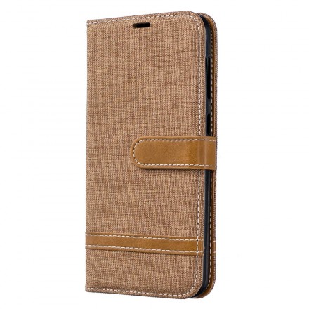 Hülle Samsung Galaxy A30 Stoff Und Lederoptik Hülle Samsung Galaxy A30 Stoff Und Lederoptik
