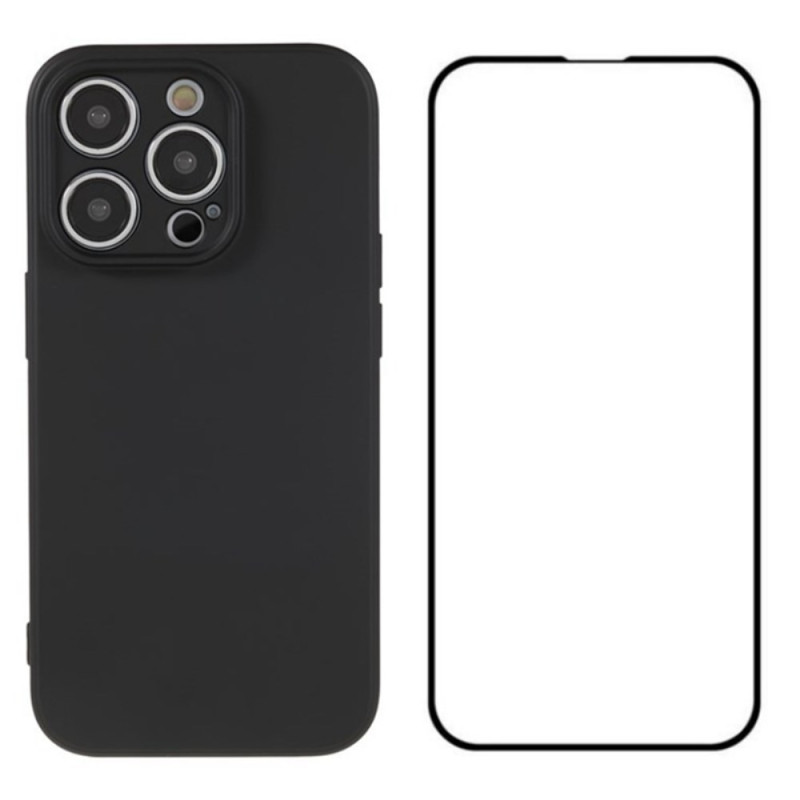 iPhone 14 Pro Silikonhülle mit Displayschutz