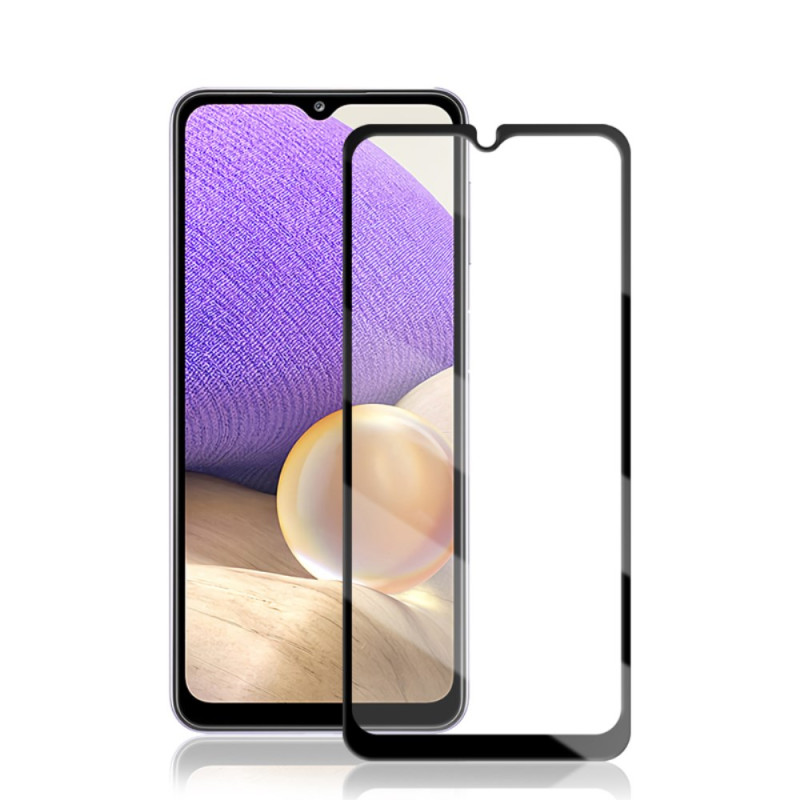 Vollständiger Schutz aus gehärtetem Glas für das Samsung Galaxy A32 5G Display
