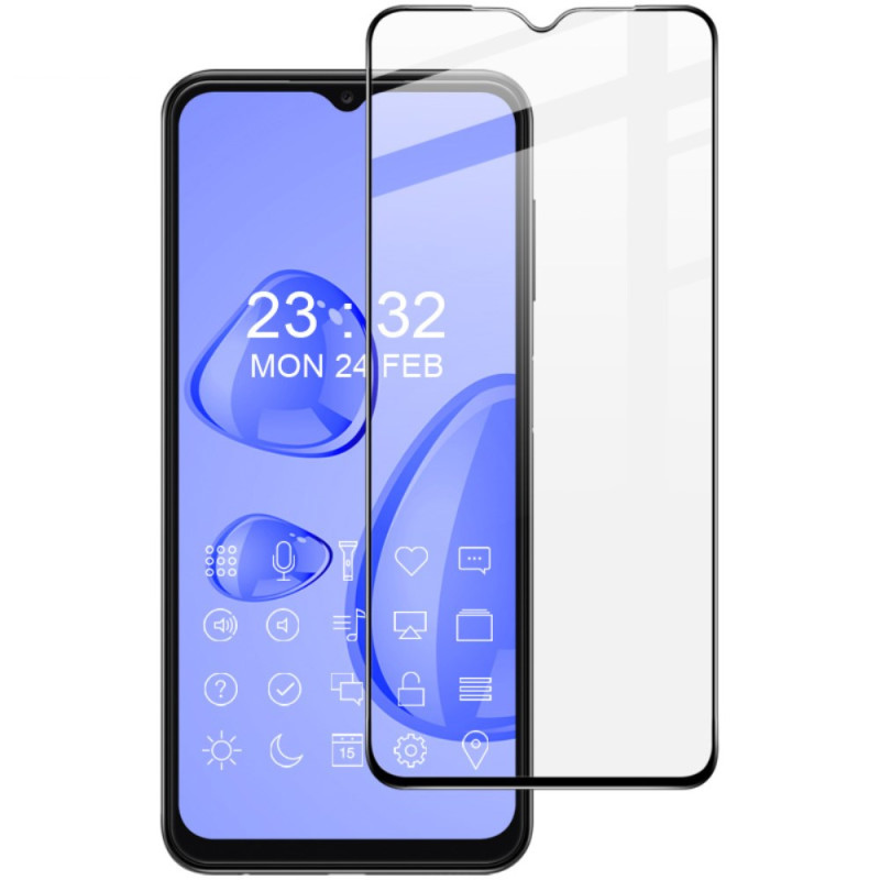 Vollständiger Schutz aus gehärtetem Glas für das Display des Samsung Galaxy A13 4G