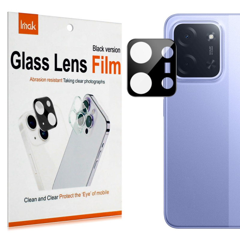 Xiaomi Poco C85 Schutzlinse aus gehärtetem Glas (schwarze Version)