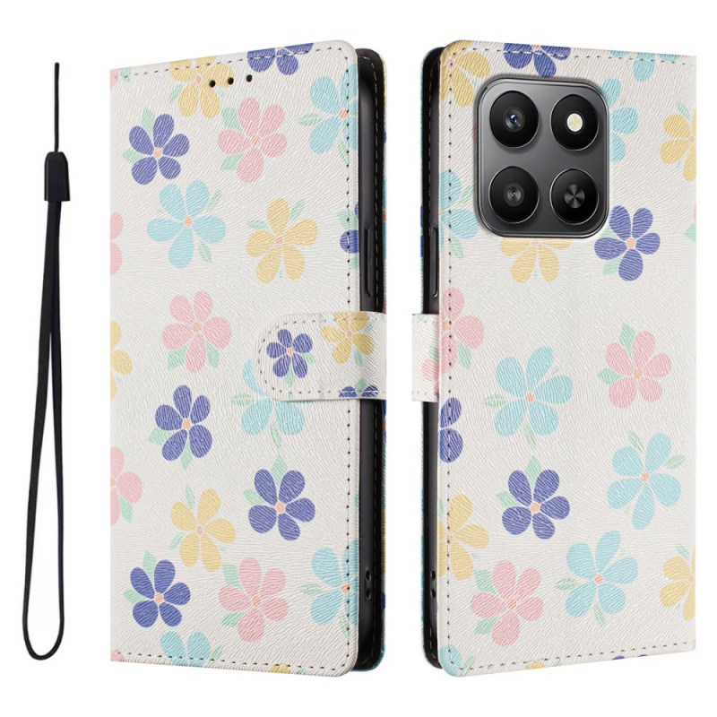 Hülle Honor 400 Smart 5G / 4G Bunte Blumen