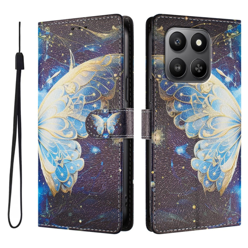 Hülle Honor 400 Smart 5G / 4G Schmetterlingsmotiv
