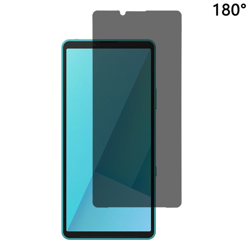Anti-Espion-Schutz aus gehärtetem Glas für das Sony Xperia 10 VII Display