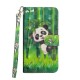 Sony Xperia L3 Hülle Panda und Bambus