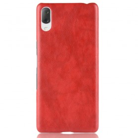 Sony Xperia L3 Hülle mit Litchi-Leder-Effekt