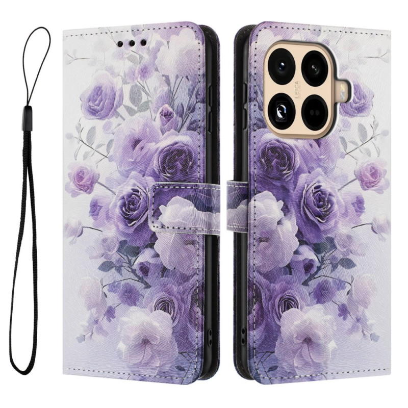 Xiaomi 15T Pro Hülle Violette Rosen