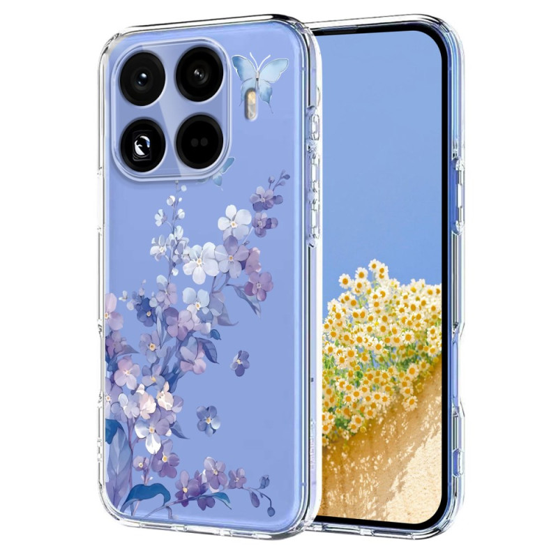 Xiaomi 15T Pro Transparent Blume Cover