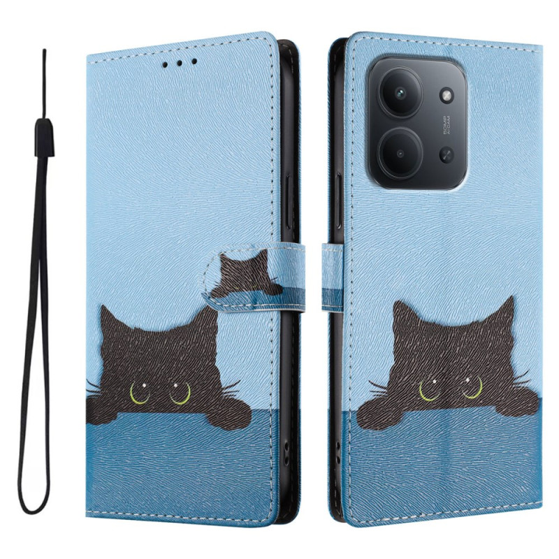 Hülle Xiaomi Redmi 15C 5G / 4G Katze Schwarz