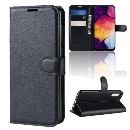 Samsung Galaxy A50 Kunstleder Retro Tasche