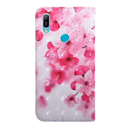 Hülle Huawei Y6 2019 Rosenblüten