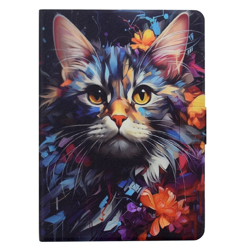 Samsung Galaxy Tab S11 Katze Künstlerische Hülle
