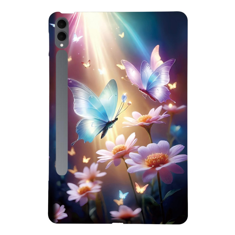 Samsung Galaxy Tab S11 Ultra Cover Schmetterlinge unter dem Licht