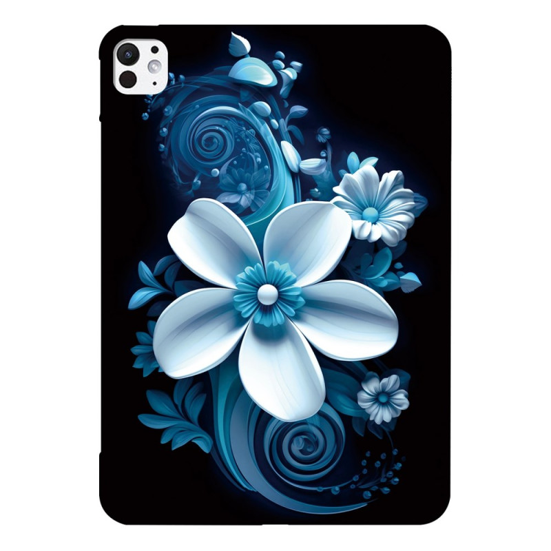 iPad Pro 13 (2025) / 13 (2024) Cover Schwarze Orchidee