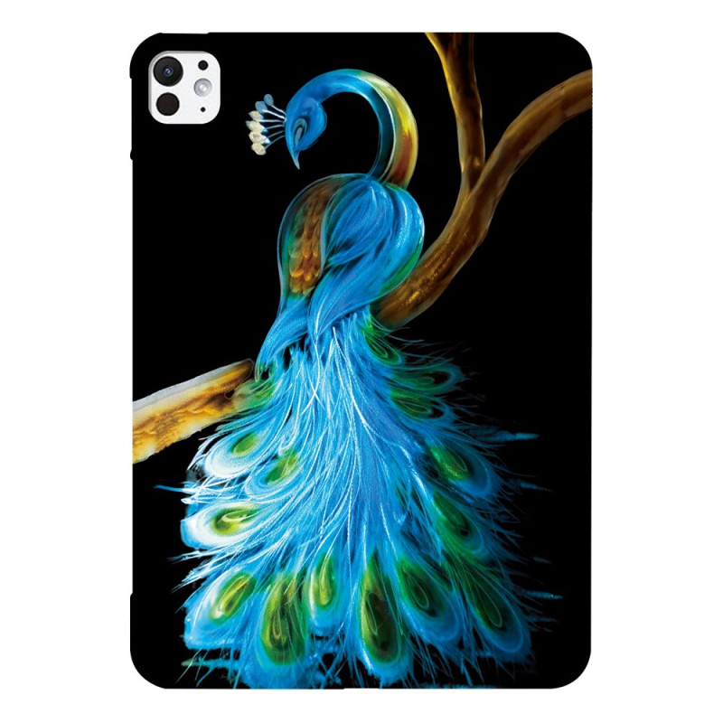 iPad Pro 13 (2025) / 13 (2024) Cover Pfauenmotiv