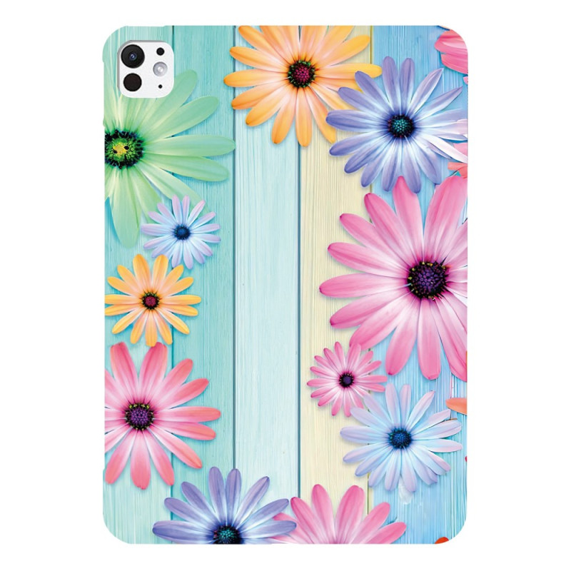 iPad Pro 13 (2025) / 13 (2024) Cover Sonnenblumen-Motiv
