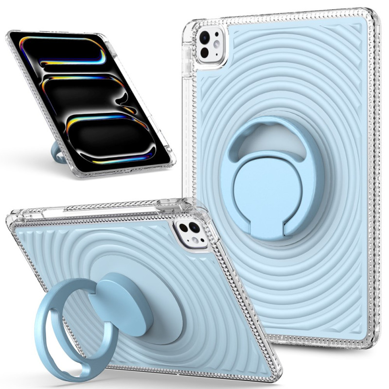 iPad Pro 11 (2025) / 11 (2024) Cover Integrierter Ständer Wellen-Design