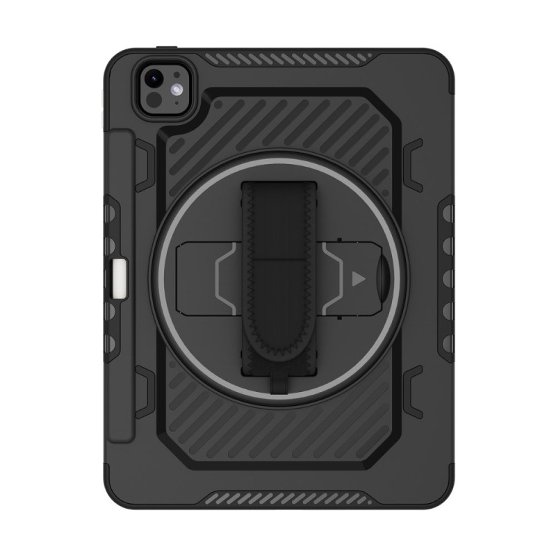 Robustes iPad Pro 11 (2025) / 11 (2024) Cover mit integriertem Ständer und Trageriemen