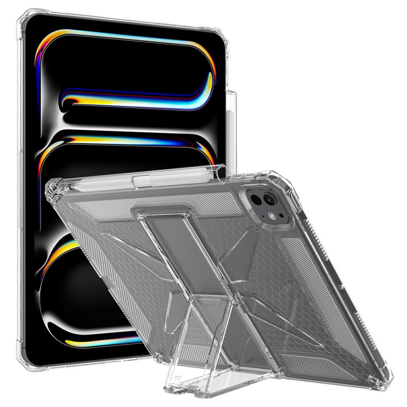 iPad Pro 11 (2025) / 11 (2024) Cover Transparent mit Ständer