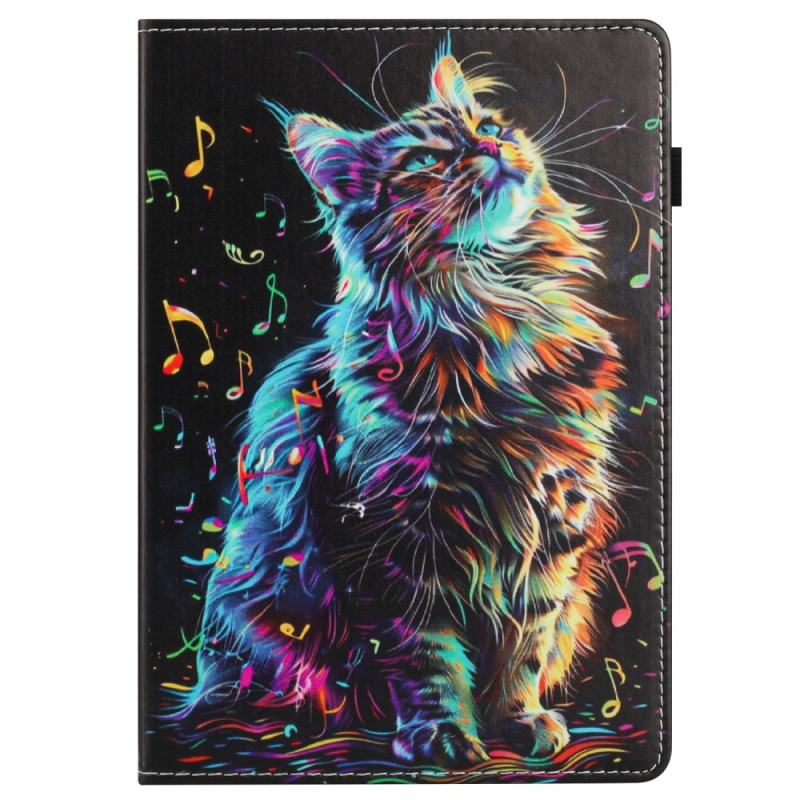 Étui iPad Pro 11 (2025) / 11 (2024) Chat Musical