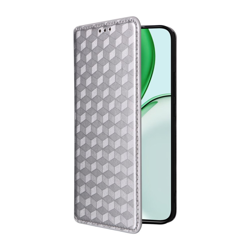 Flip Cover Honor Magic 8 Lite Motiv Raute Glänzend