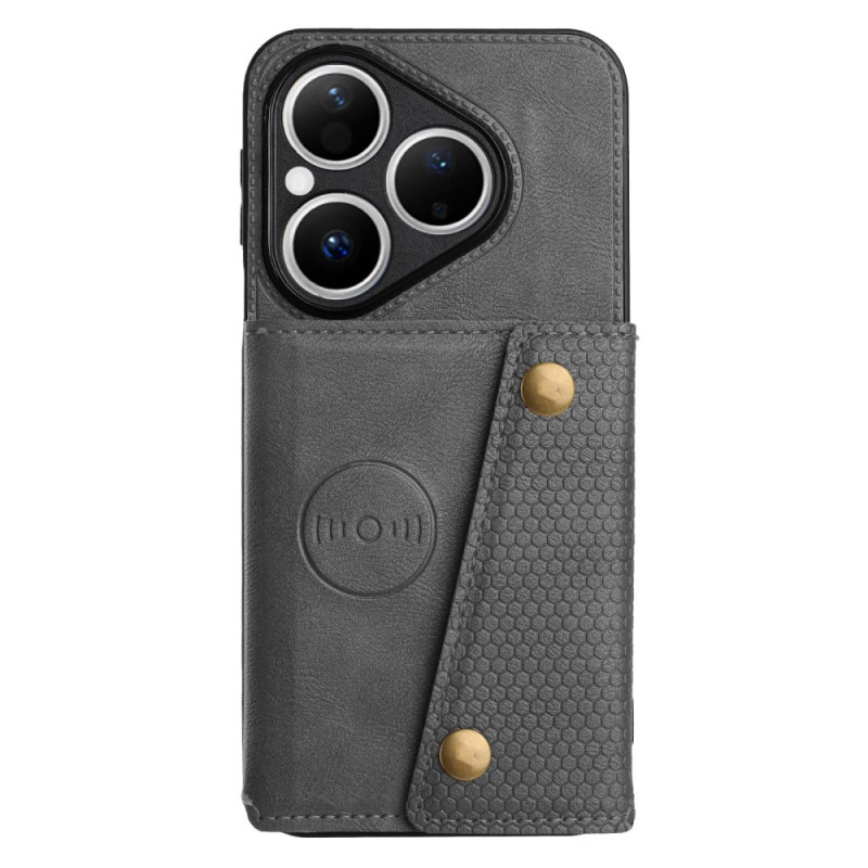 Huawei Pura 80 Cover Lederoptik Kartenhalter
