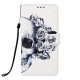 Hülle Samsung Galaxy A50 Totenkopf Blume Hülle Samsung Galaxy A50 Totenkopf Blume