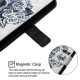 Hülle Samsung Galaxy A50 Totenkopf Blume Hülle Samsung Galaxy A50 Totenkopf Blume