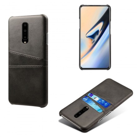 Cover OnePlus 7 Kartenhalter mit Lederoptik